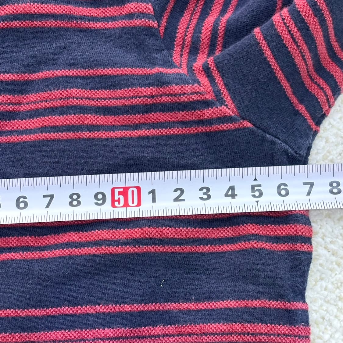 L 에디바우어 스트라이프 맨투맨 티셔츠 0317E 상품이미지5