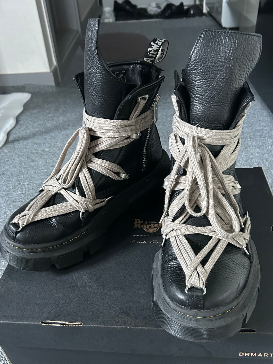 Rick owens x dr.martens 1460 메가레이스 상품이미지2