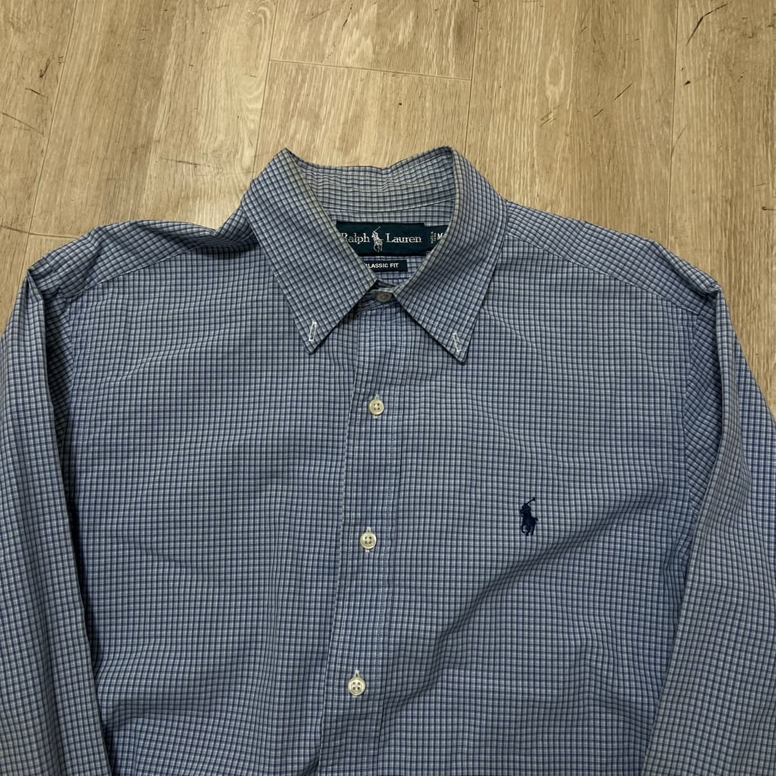 폴로 랄프로렌 버튼다운 체크셔츠 M/95  상품이미지2