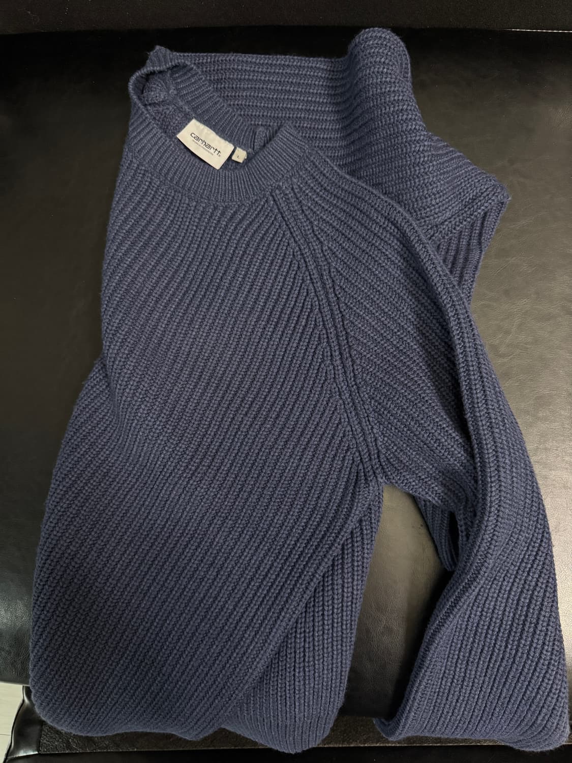 (L) 칼하트 윕 니트 forth sweater blue 상품이미지3