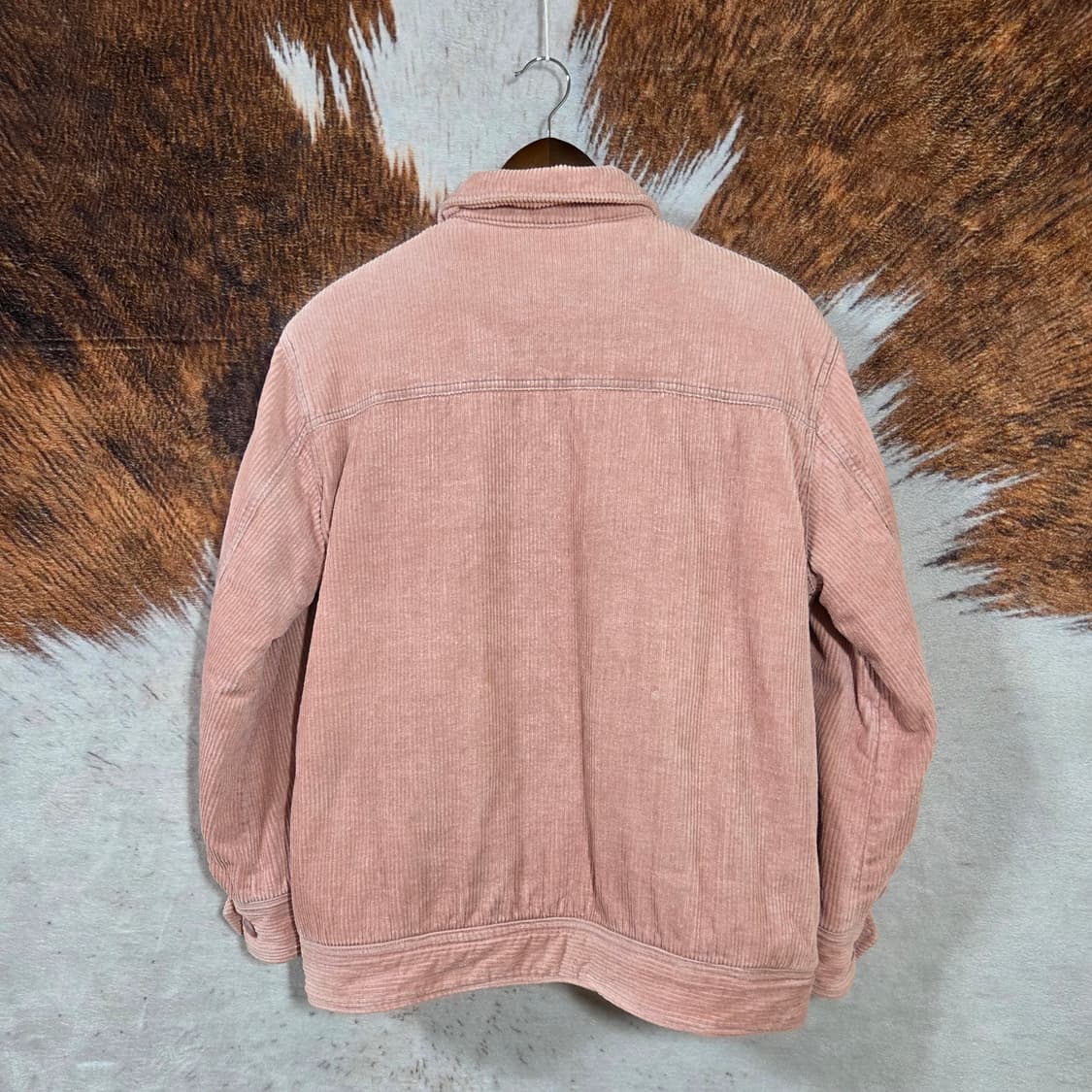 빈티지 핑크 코듀로이 뽀글이 자켓 상품이미지4