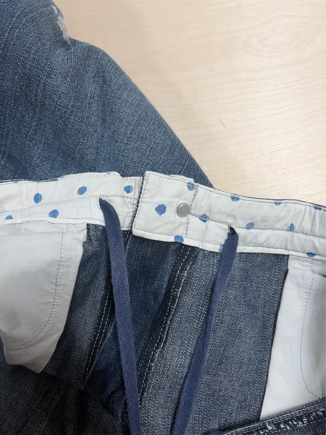 빈티지 플라워 패턴 데님 팬츠 상품이미지8