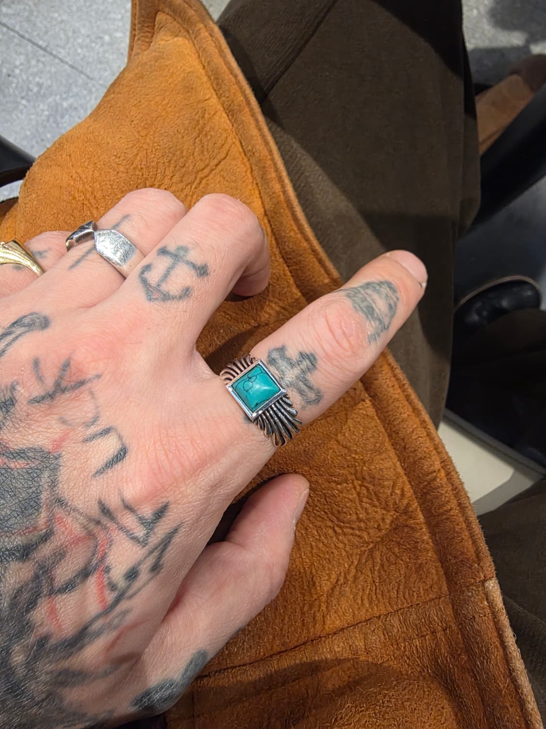 3cross silver925 spirit Navajo ring 상품이미지9