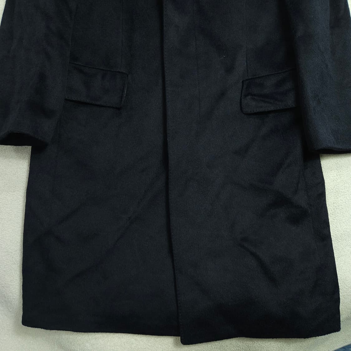 빈티지 버진울 송치 코트 상품이미지4