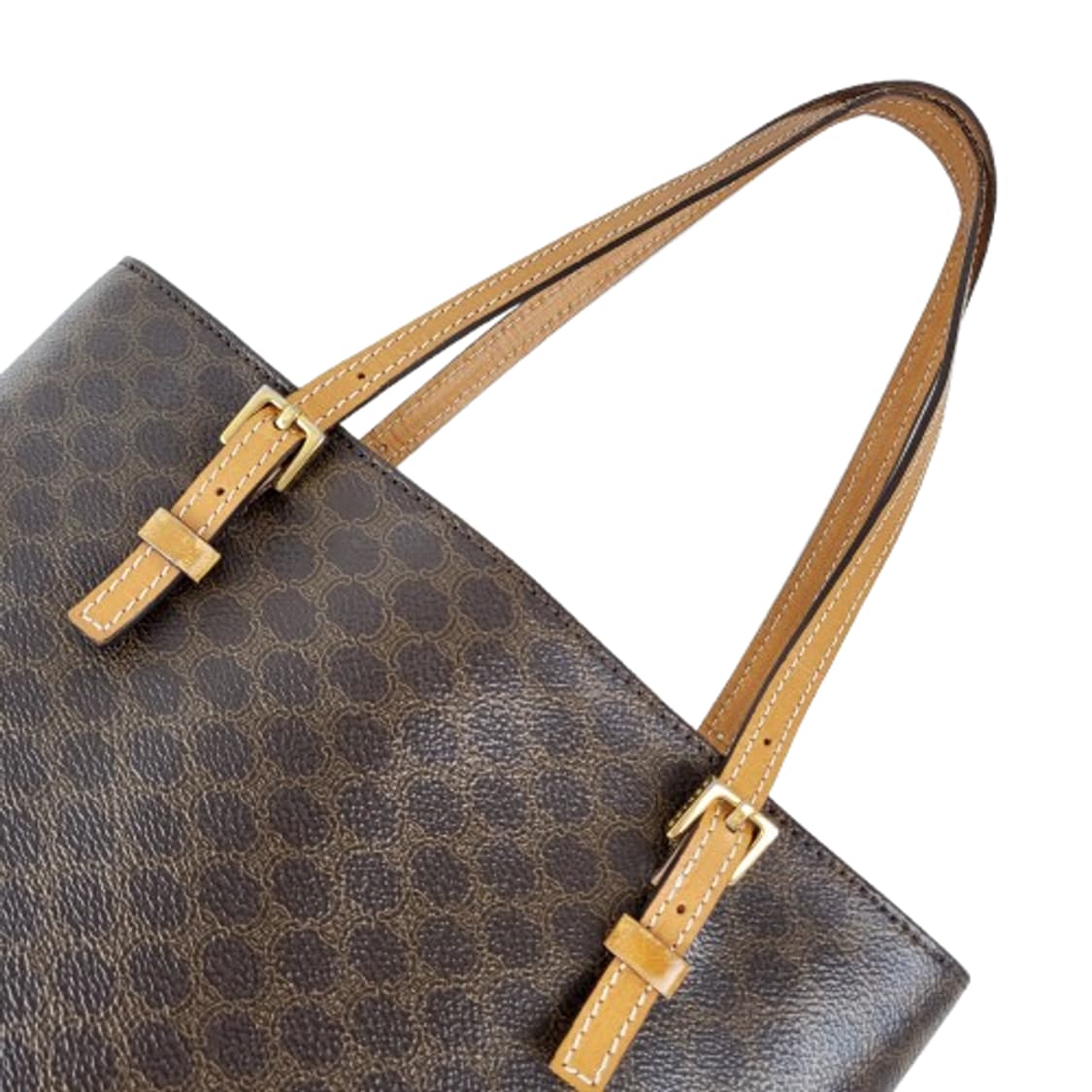 정품 셀린느 마카담 브라운 토트/숄더백 올드셀린느 상품이미지8