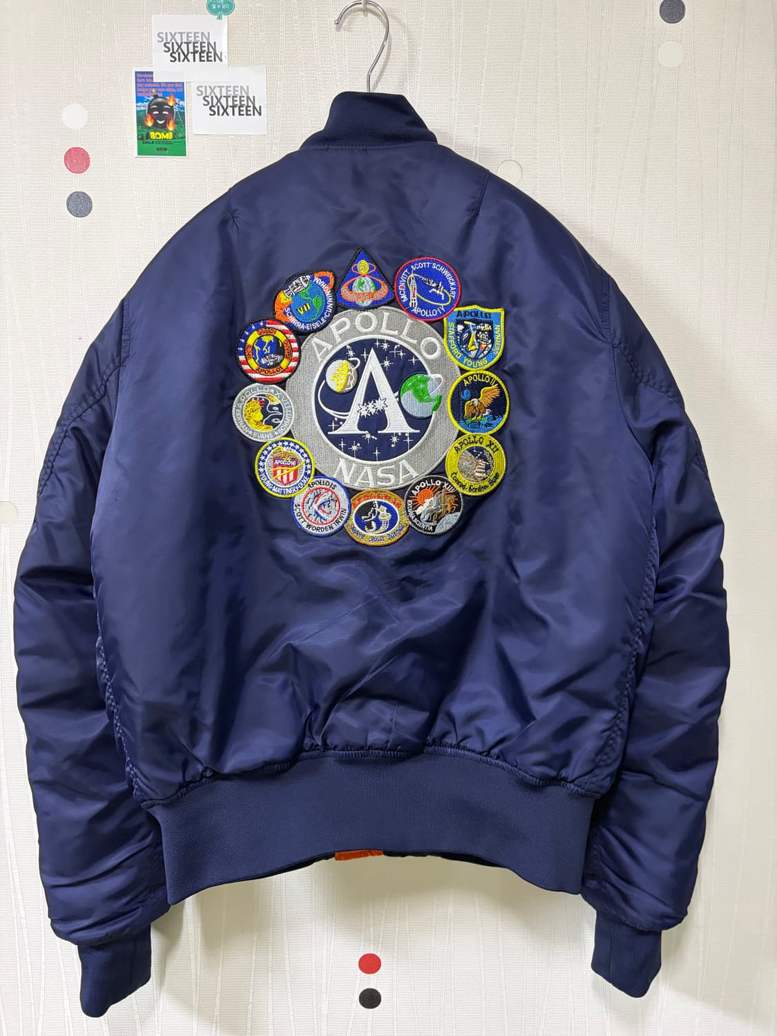빈티지 MA-1 NASA 항공점퍼 M 상품이미지2