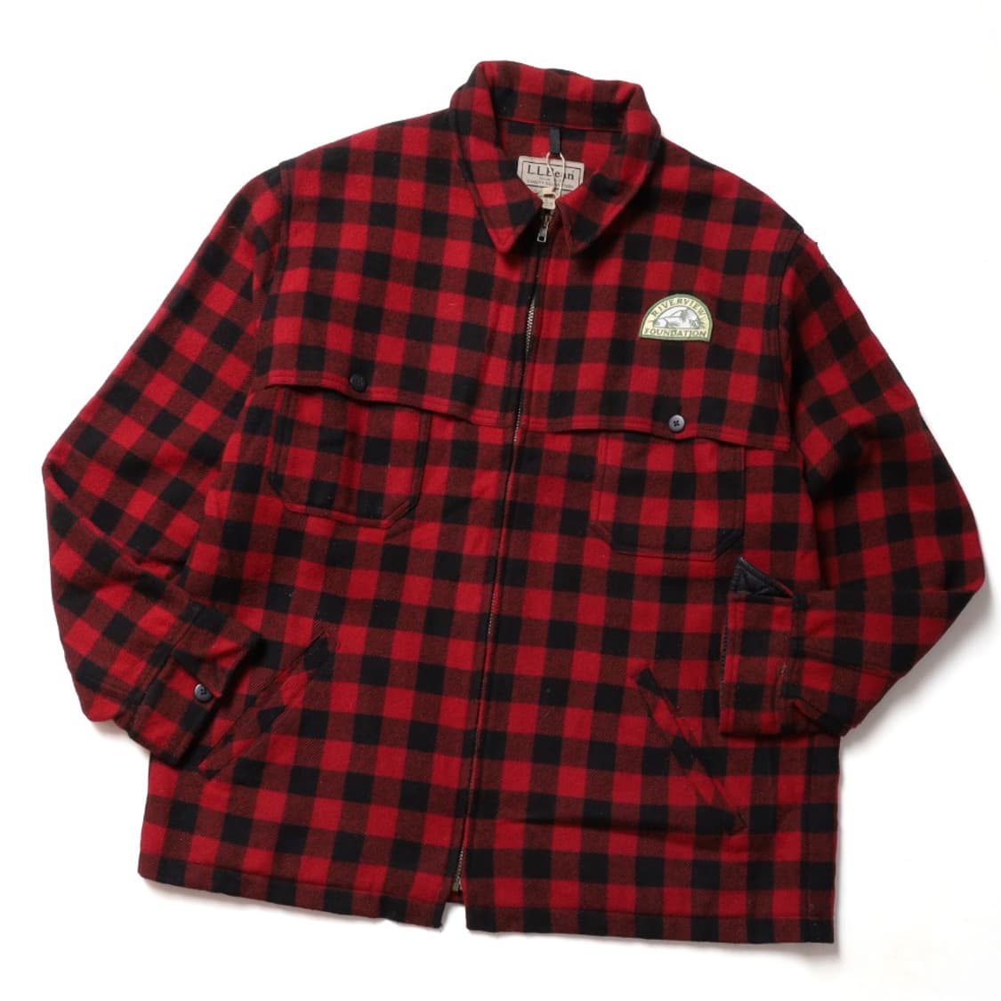 엘엘빈L.L.Bean Check Pattern Flannel Jacket 상품이미지1