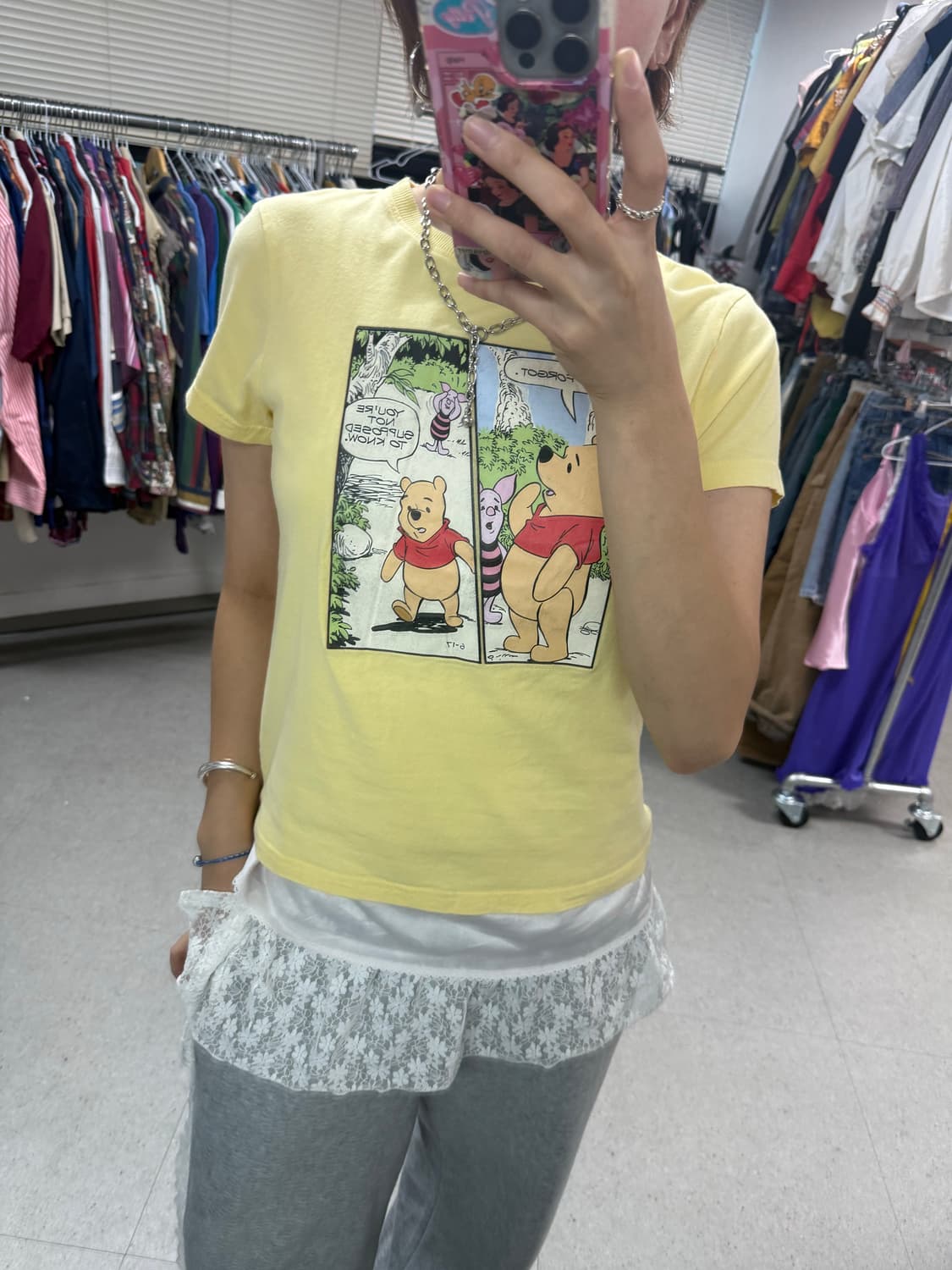 Disney pooh tshirt 디즈니 푸 상품이미지5