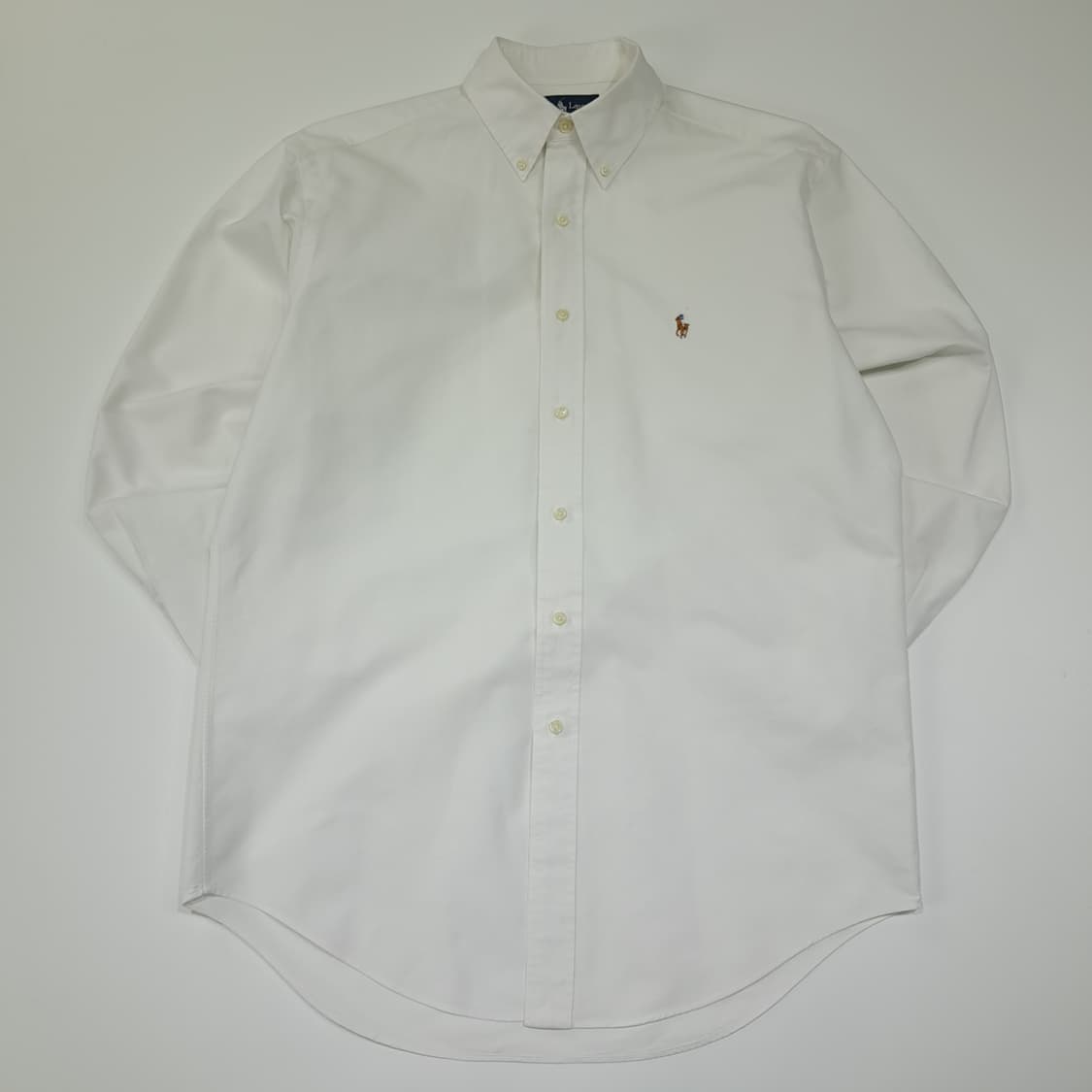 CL366 L 폴로 90s 옥스포드 멀티포니 화이트 셔츠 남방 상품이미지1