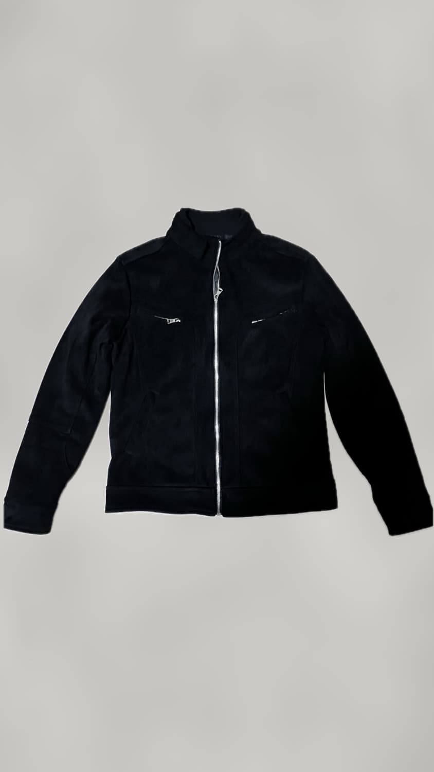 스웨이드 스탠다드 자켓 Black/M 상품이미지2