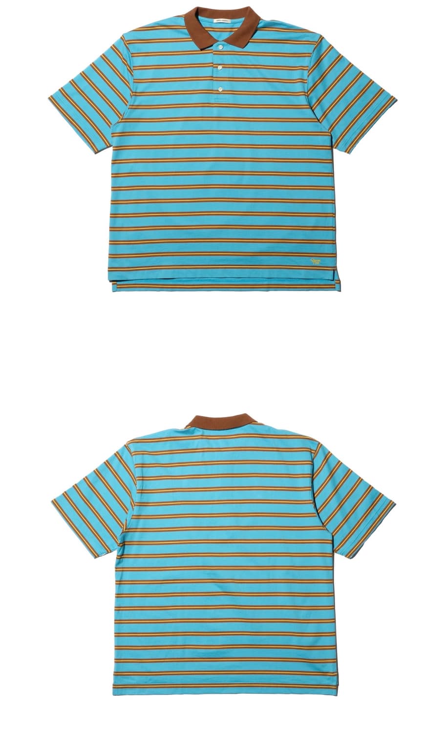 UNIVERSAL PRODUCTS x Gimme5 스트라이프 폴로셔츠 상품이미지3