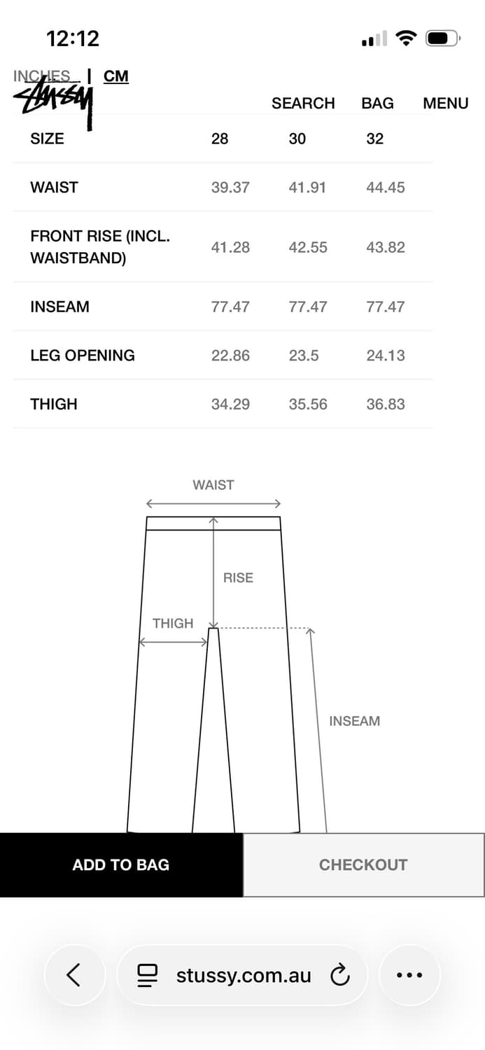 (30) 스투시 밀리터리 카고 데저트 카모 상품이미지7
