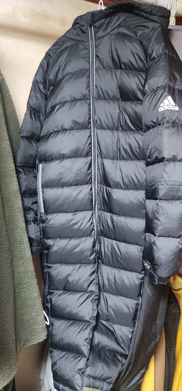 아디다스 남성 에이스 덕다운 롱패딩xl105 상태굿 가격인하 상품이미지1