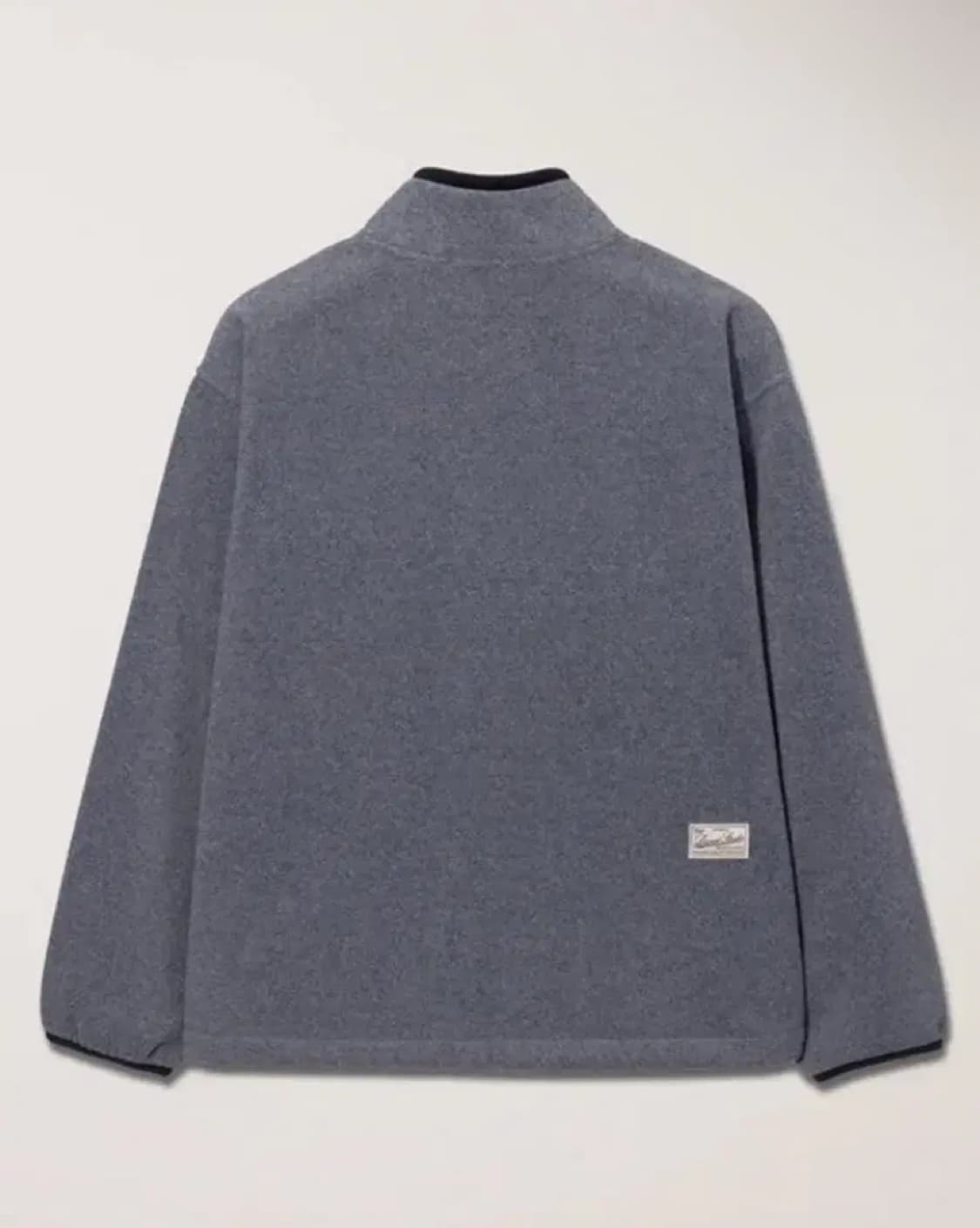 던스트 UNISEX ZIP-UP 플리스 차콜 그레이 상품이미지2