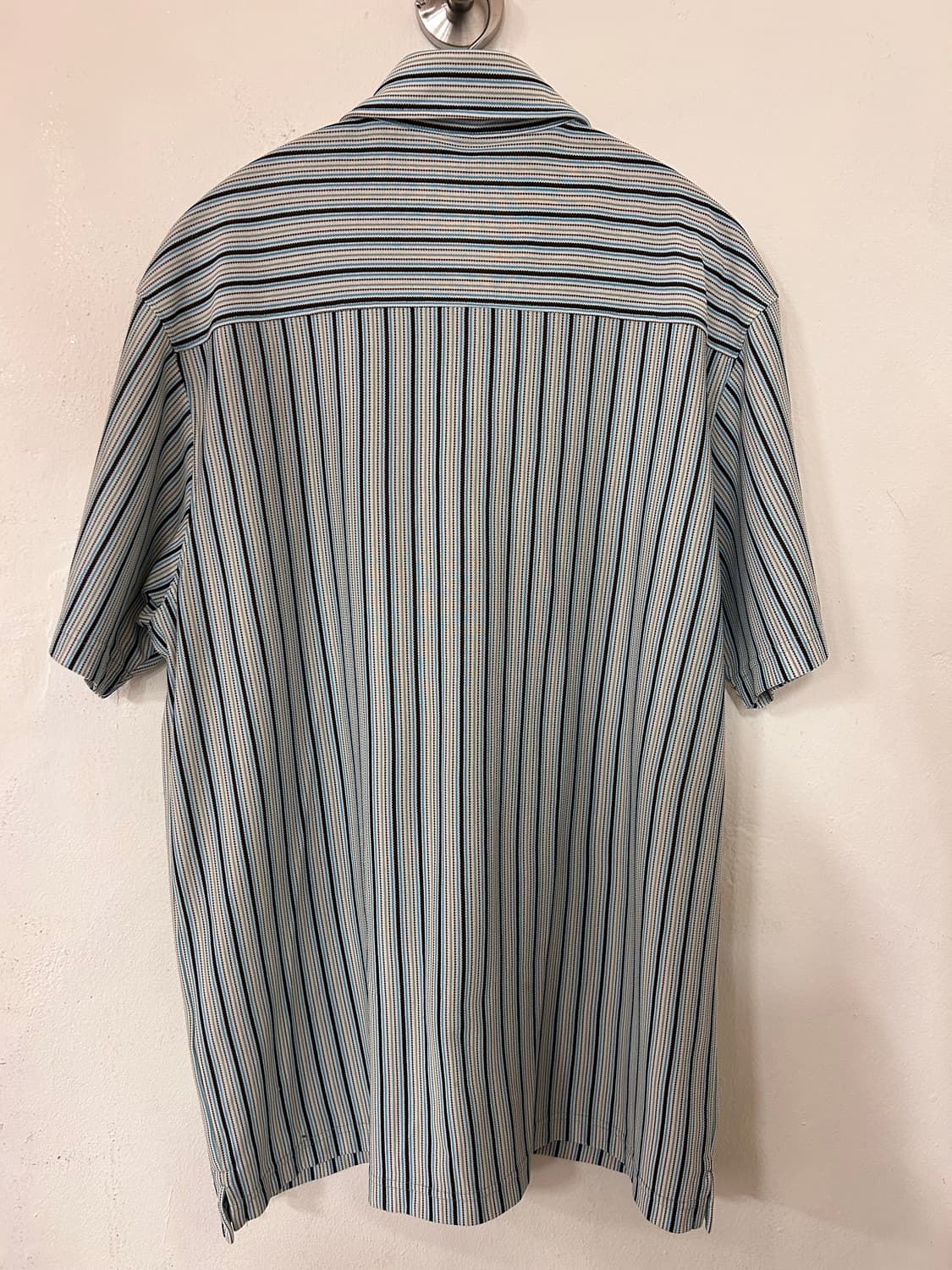 노스페이스 스트라이프 쿨맥스 반팔 셔츠 L 상품이미지7