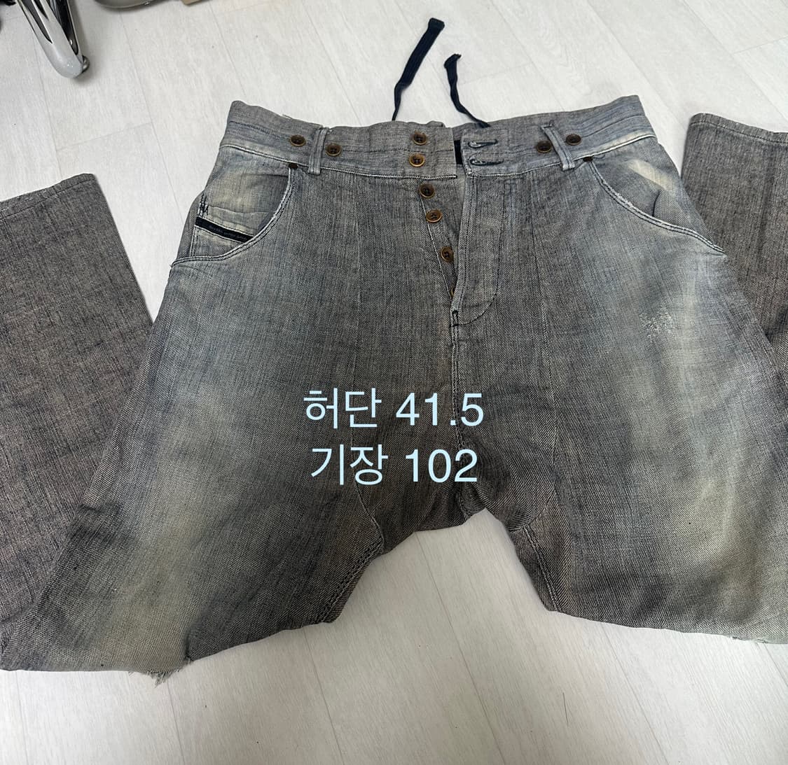 디젤 워싱 바지 상품이미지1
