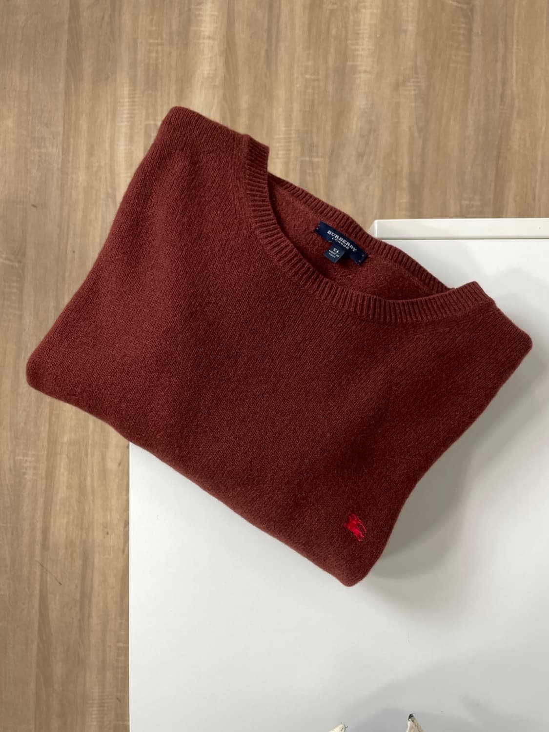 버버리 크레스트 로고 램스울 니트  상품이미지1