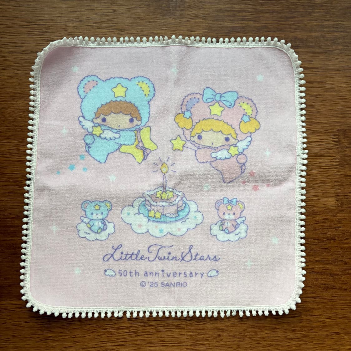 산리오 리틀트윈스타 50주년 헤어핀 손수건 세트 상품이미지3