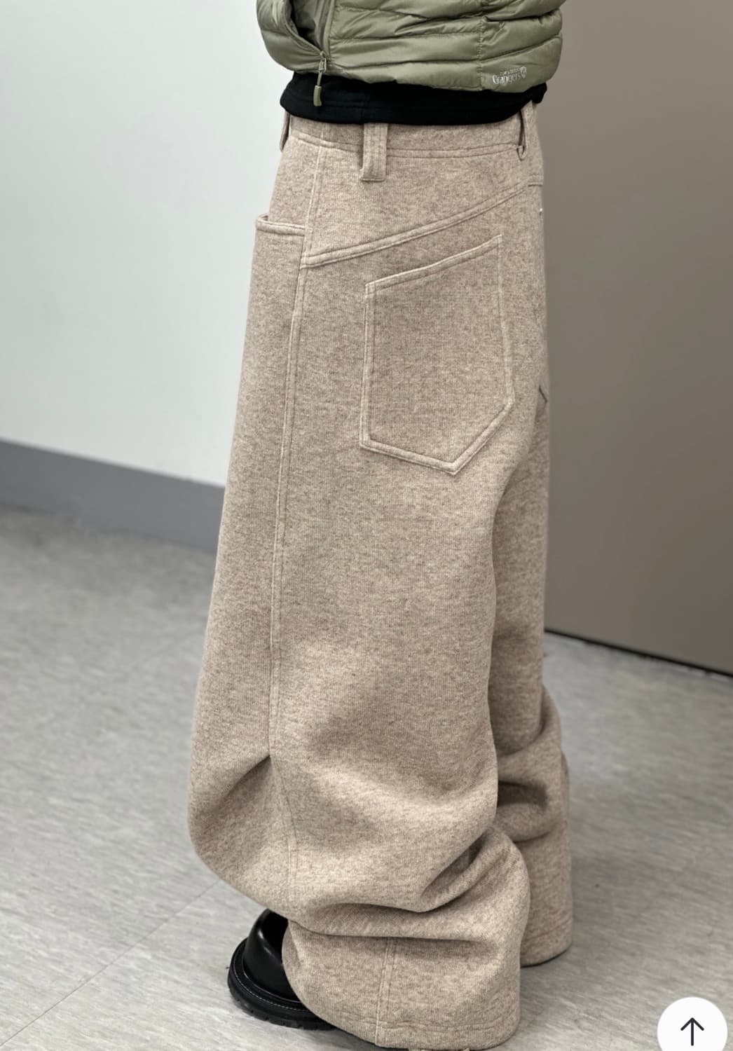 [OS] Kamien 카미엔 COZY 코지 울 팬츠 오트밀 상품이미지1