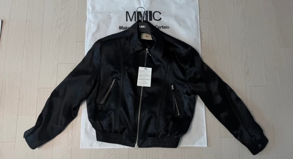 (새상품)MMIC 엠엠아이씨 레이저 블루종 자켓 m 사이즈 상품이미지1