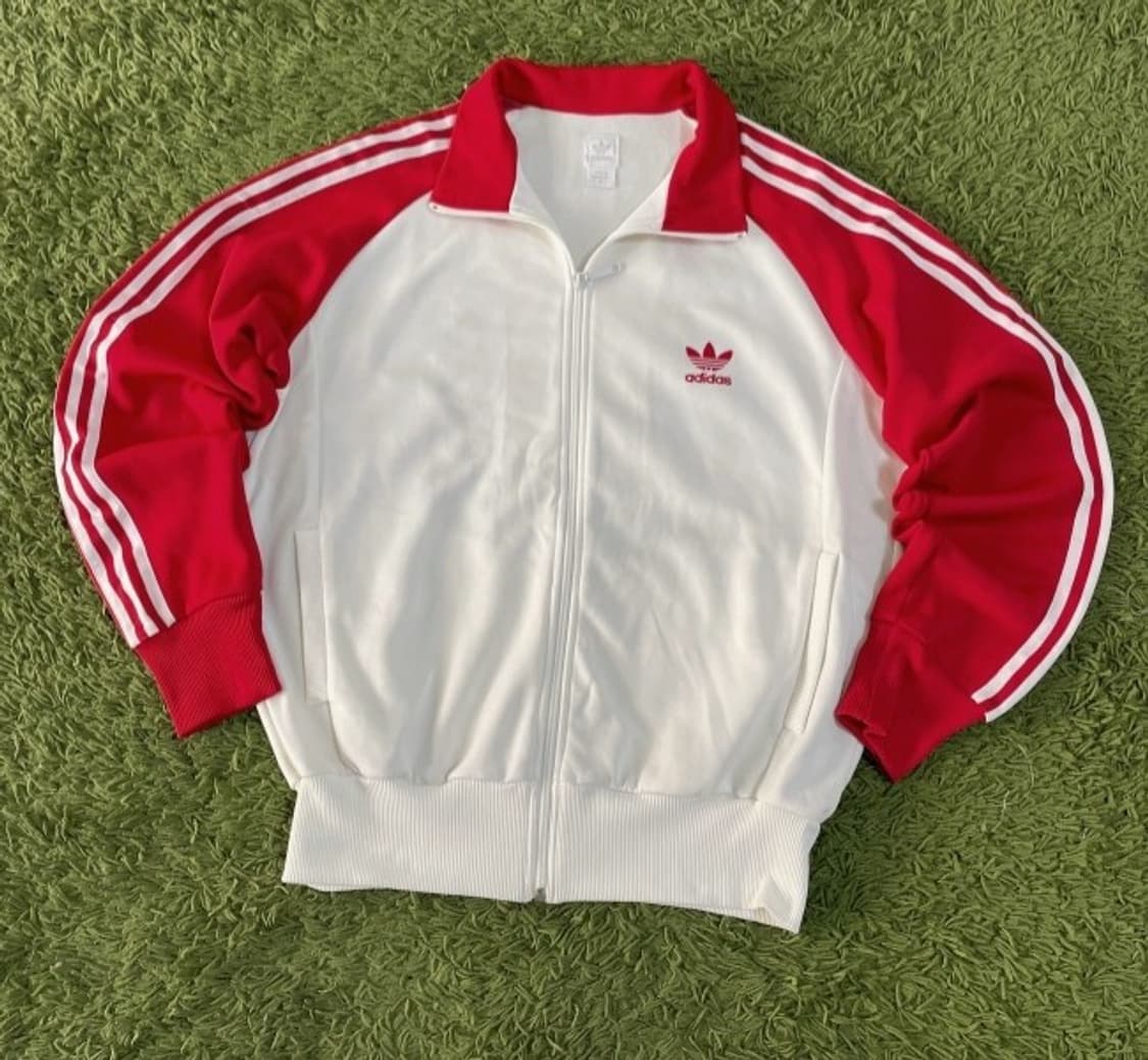 아디다스 흰빨 트랙탑 져지집업 100/L 상품이미지1