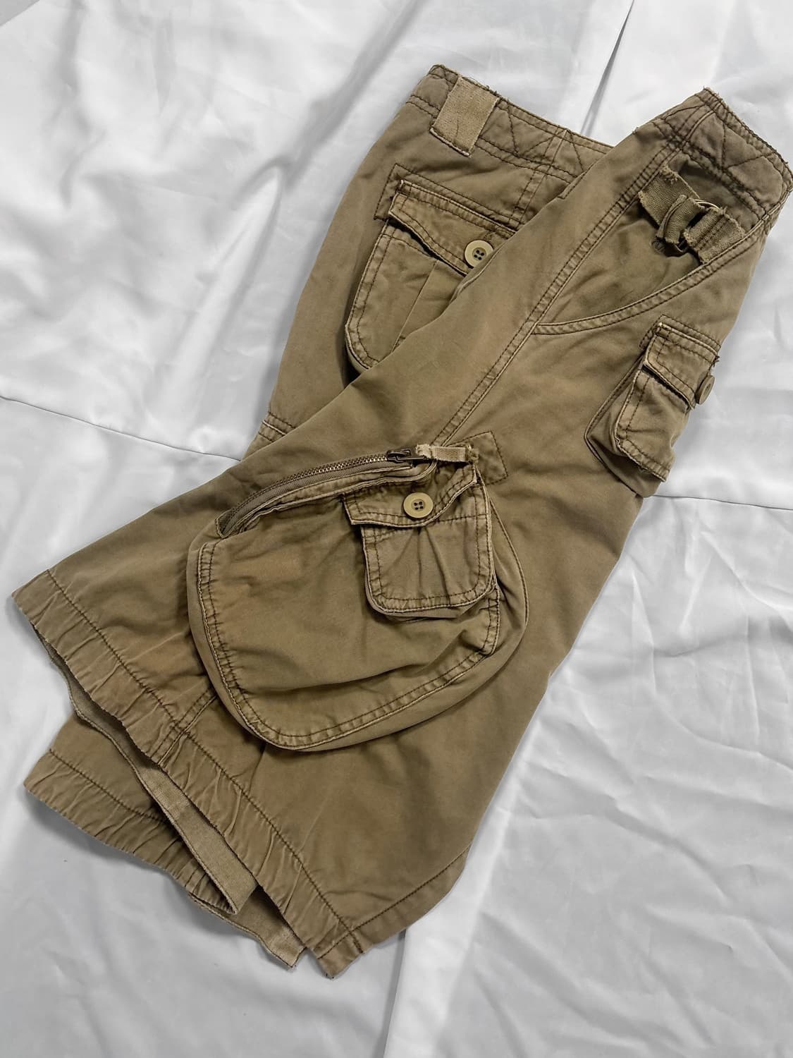 Abercrombie Cargo Midi Skirt 상품이미지9