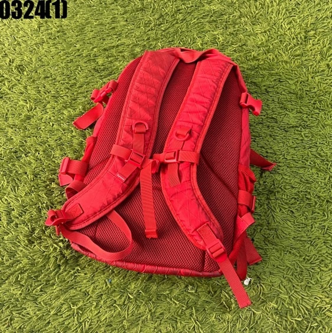 슈프림 18fw 레드 백팩 가방 상품이미지4
