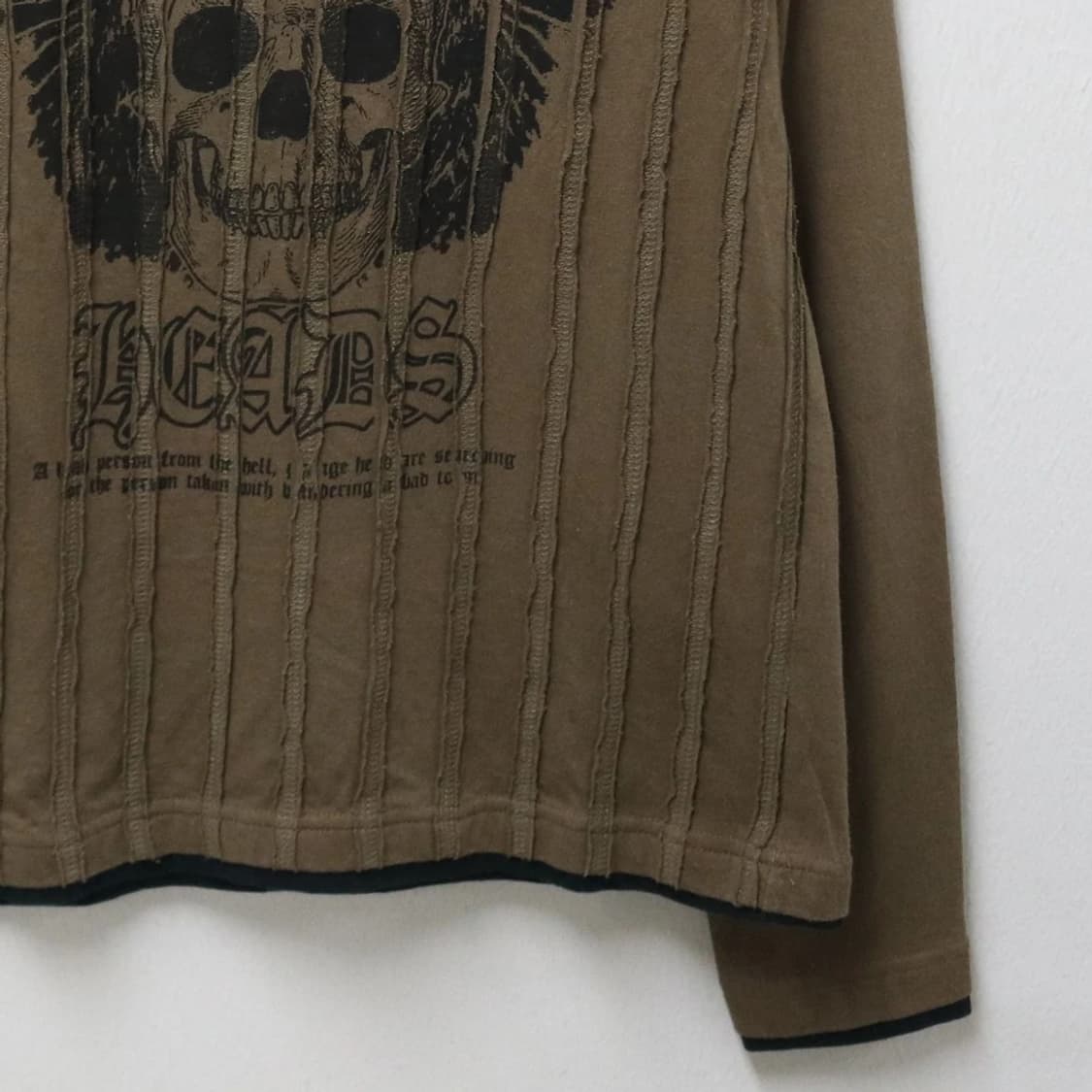 NATURAL VIBRATION 레이어드 긴팔 티셔츠 66785 상품이미지4