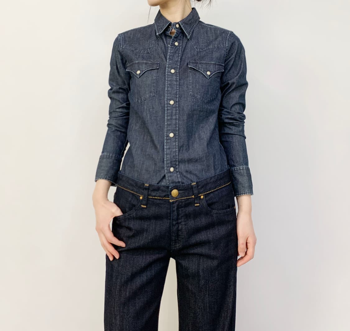 랄프 로렌 웨스턴 데님 셔츠 상품이미지2