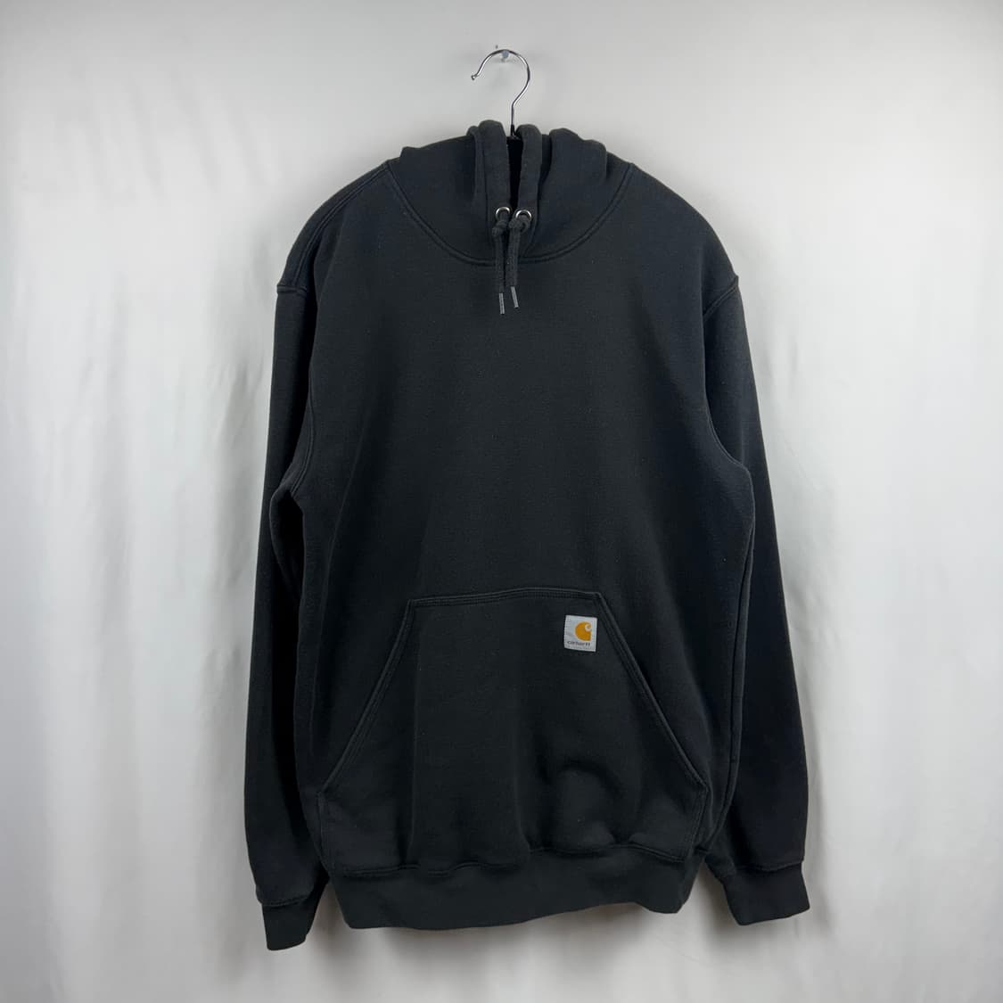 (S) 칼하트 루즈핏 후드 티 블랙 상품이미지2