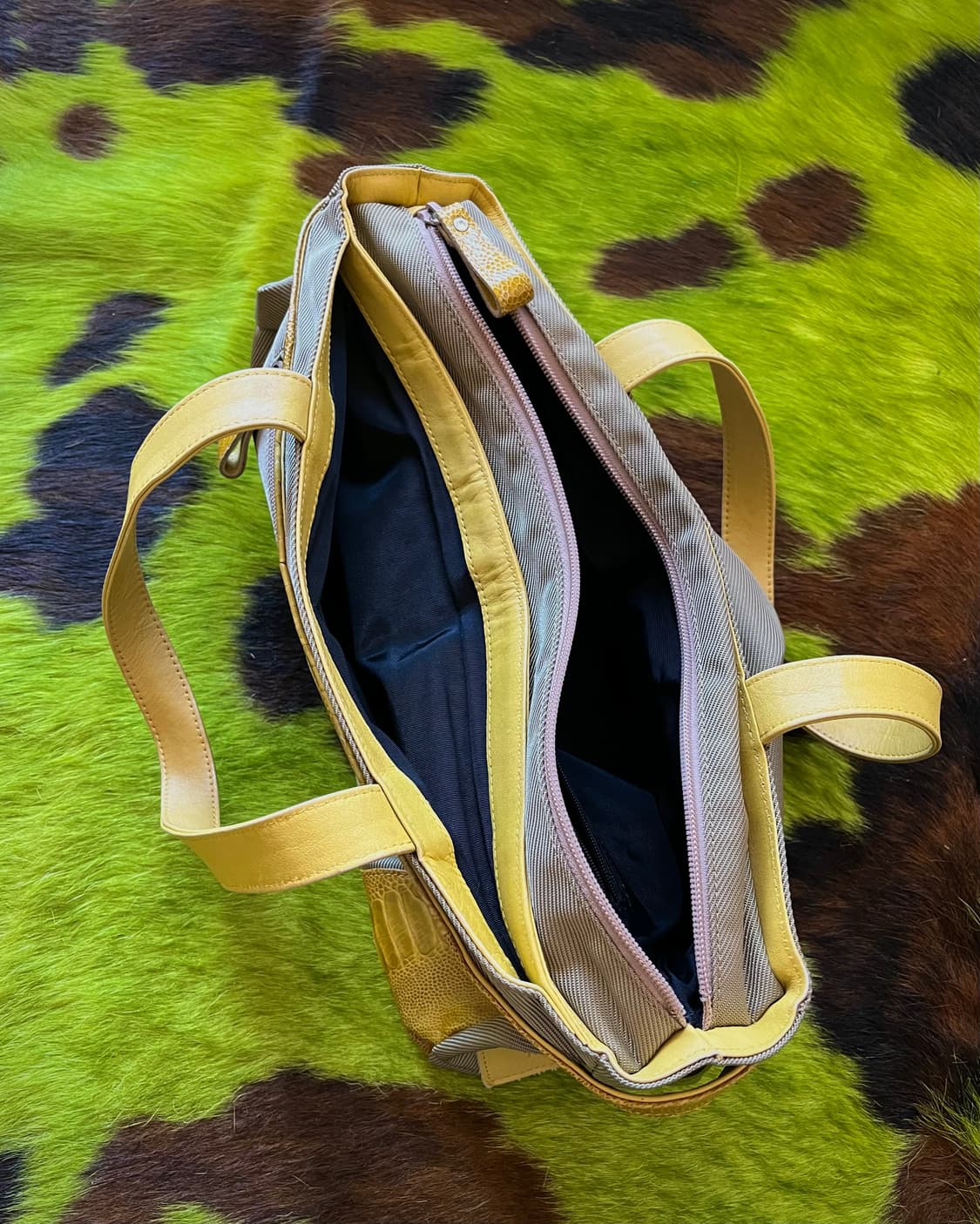 Takahiko Japan Leather & Canvas Bag 상품이미지10