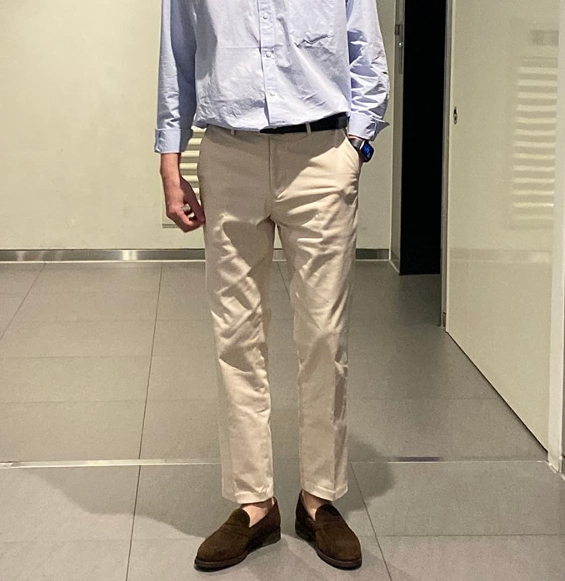 DKNY 스트레이트핏 치노 팬츠  상품이미지8