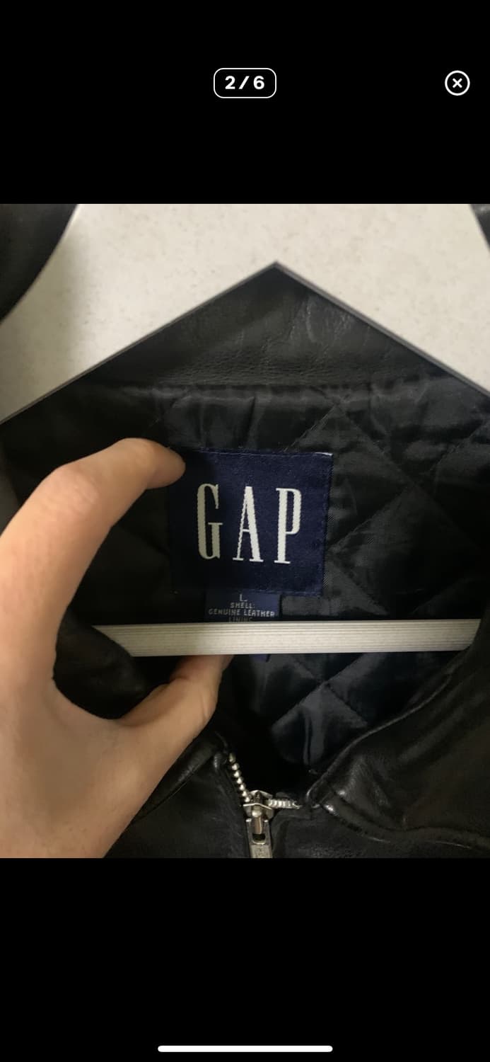 올드갭 레더자켓 상품이미지2