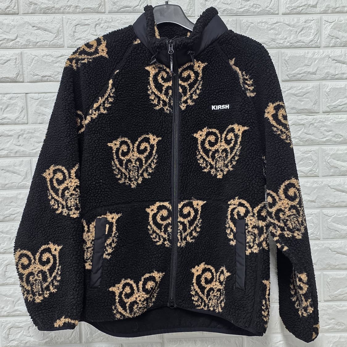 택포) 키르시 블랙 플리스 후리스 L 상품이미지1