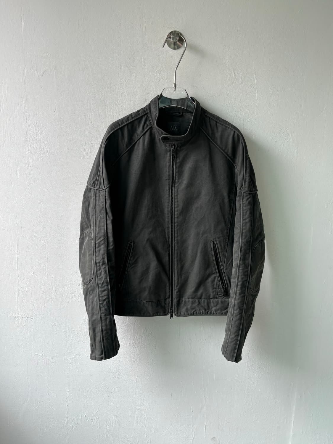 아르마니 익스체인지 스톤 바이커 자켓  상품이미지5