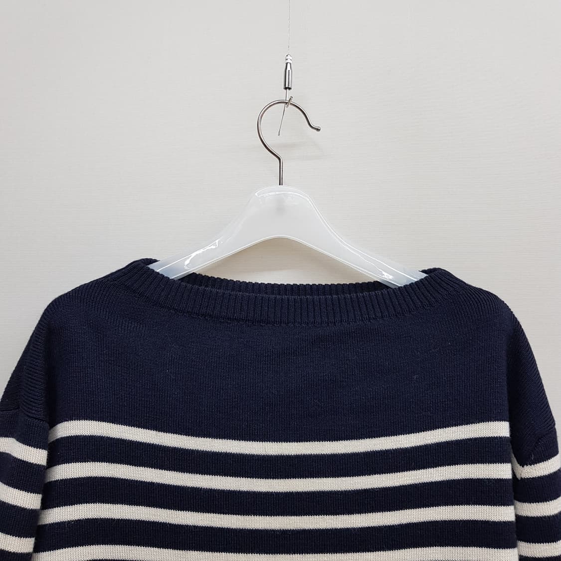 안데르센안데르센 스트라이프 메리노 울 니트 XL사이즈 상품이미지2
