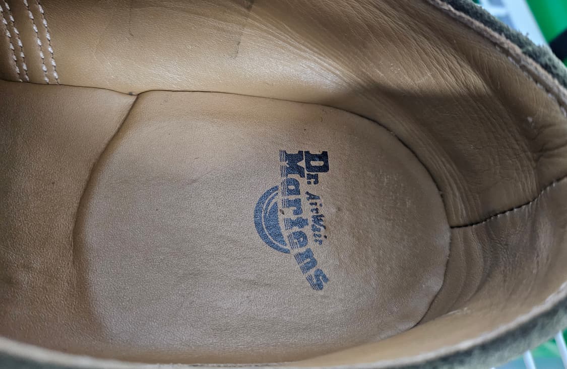 닥터마틴 2046 스웨이드 245~250 카키 남성여성 단화 SD96 상품이미지7