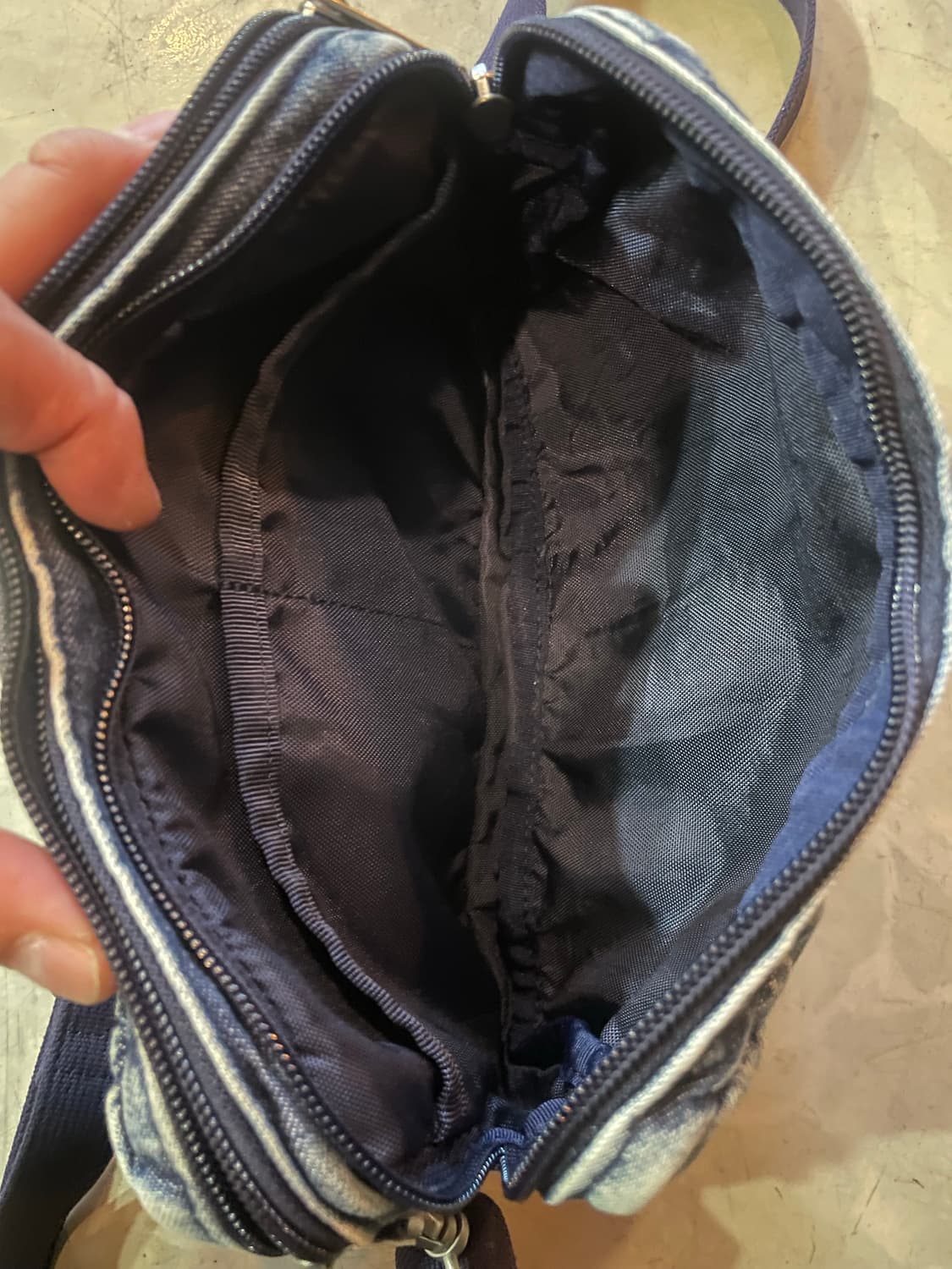 요시다 포터 X 빔즈 지루시 데님 크로스백 상품이미지4