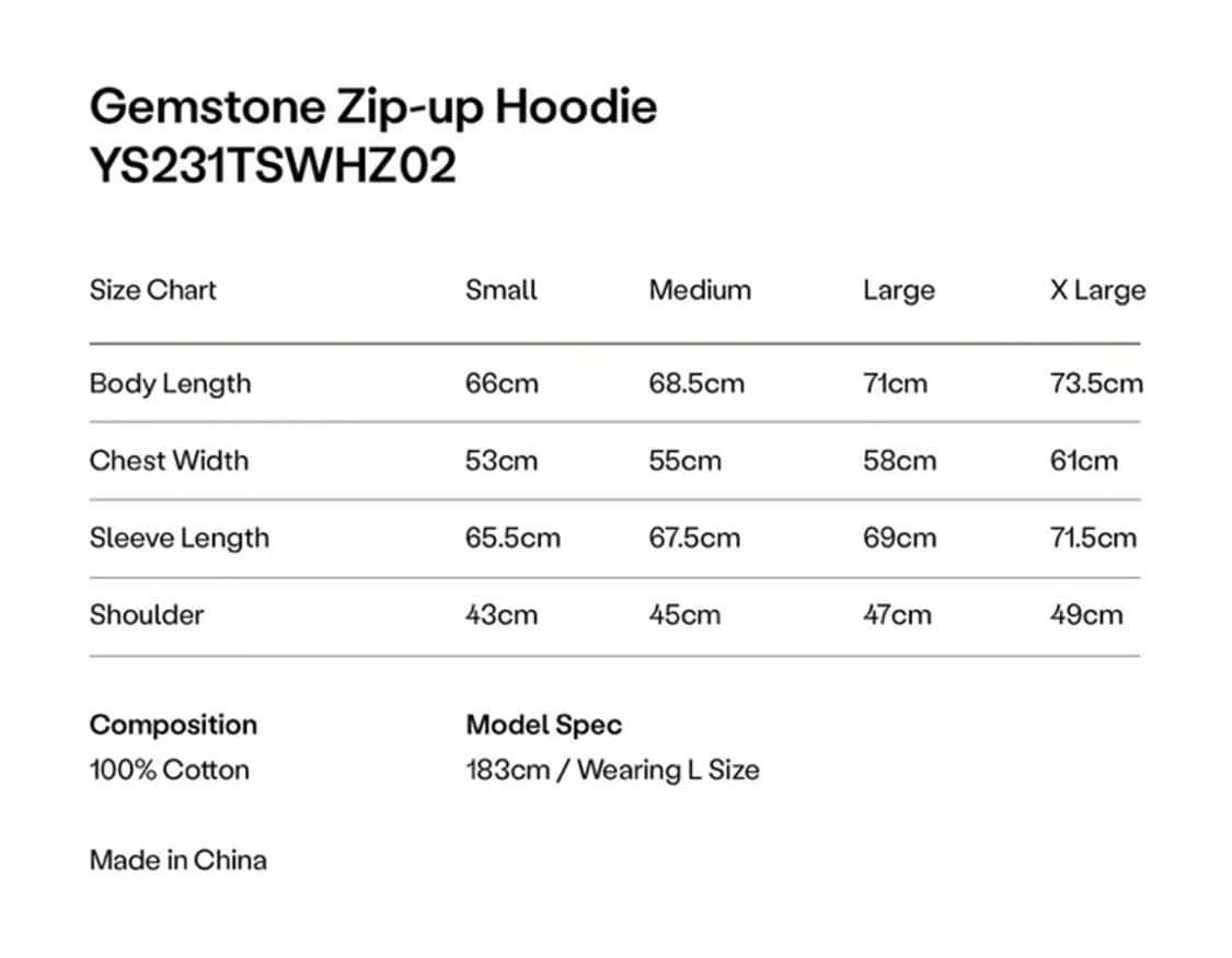 예스아이씨 후드집업 상품이미지4