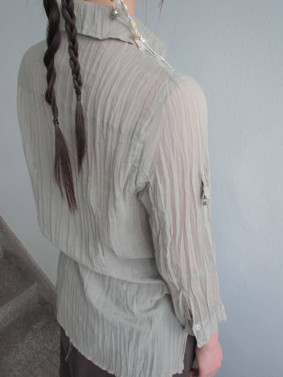 P.Lapim wrinkle blouse 상품이미지5