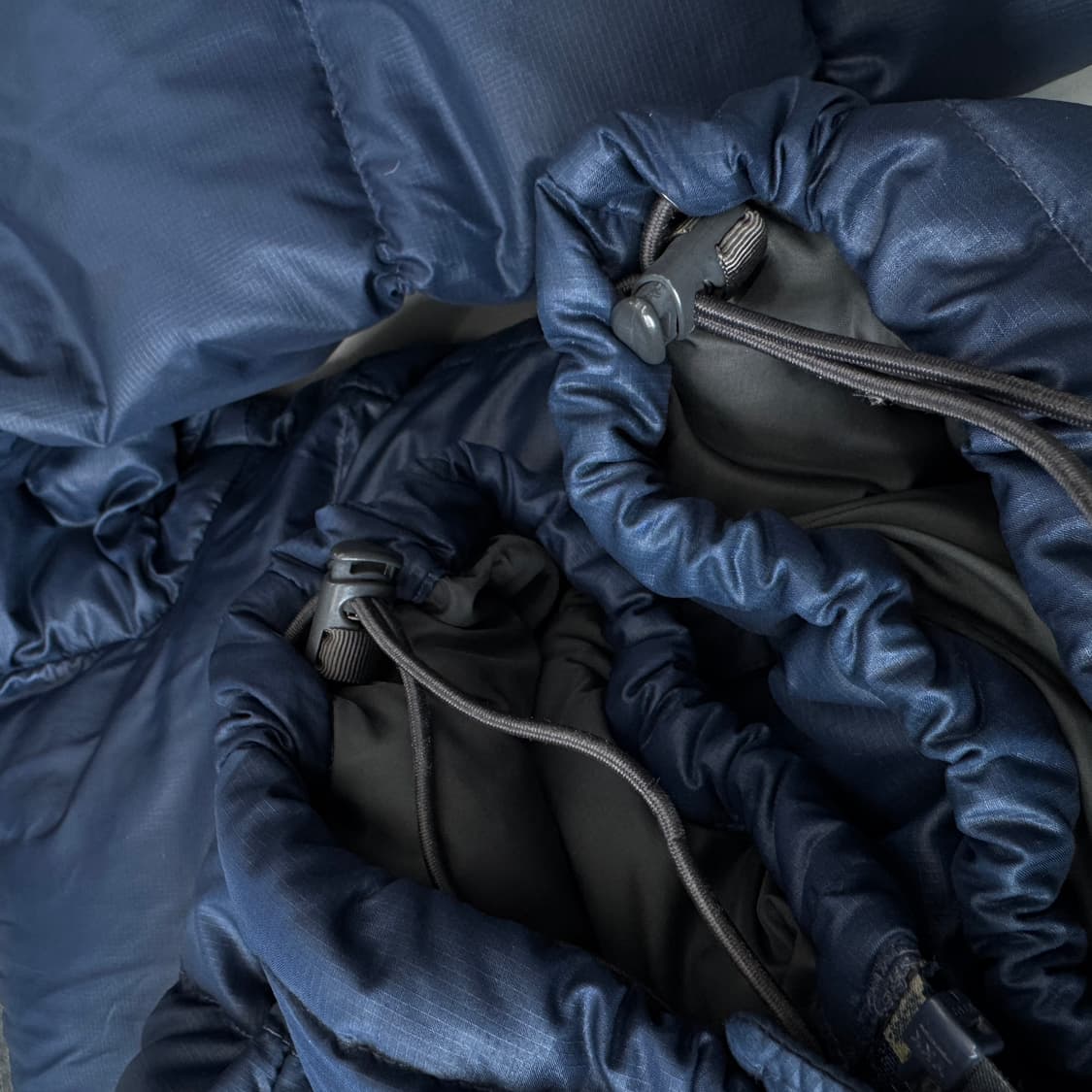 노스페이스 700 눕시 구스다운 푸퍼 패딩 네이비 상품이미지5