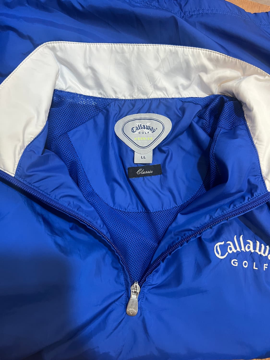 캘러웨이 골프 블루 아노락바람막이 상품이미지3