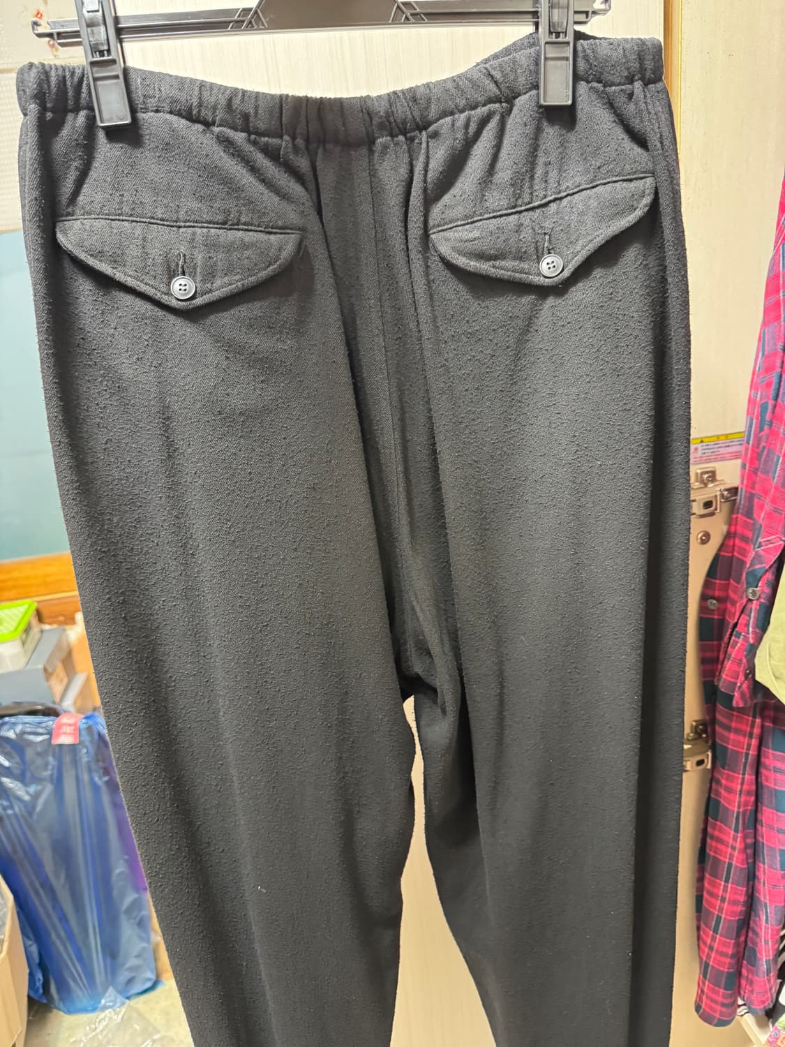 코모리 25ss실크넵 드로우스트링팬츠 2사이즈 상품이미지2