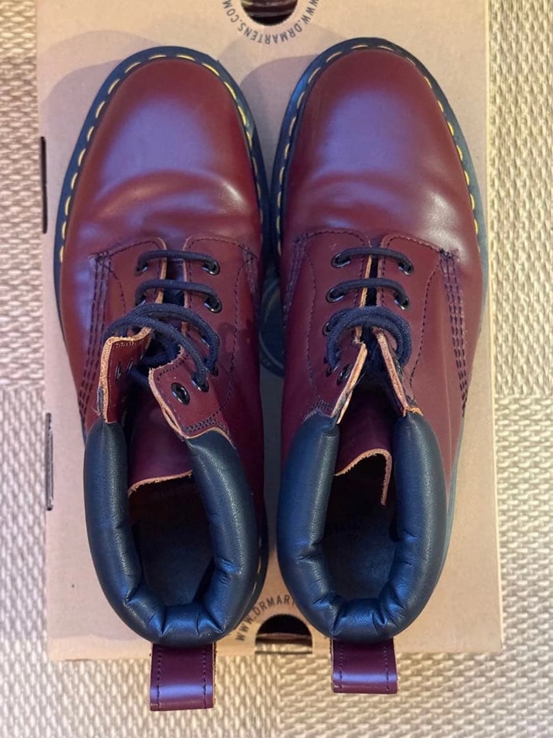 15FW 닥터마틴 x 슈프림 939 6홀 부츠 옥스블러드 255 상품이미지2