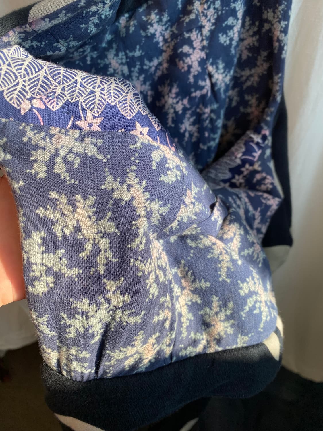 네이비 도트 빅숄더백 상품이미지8