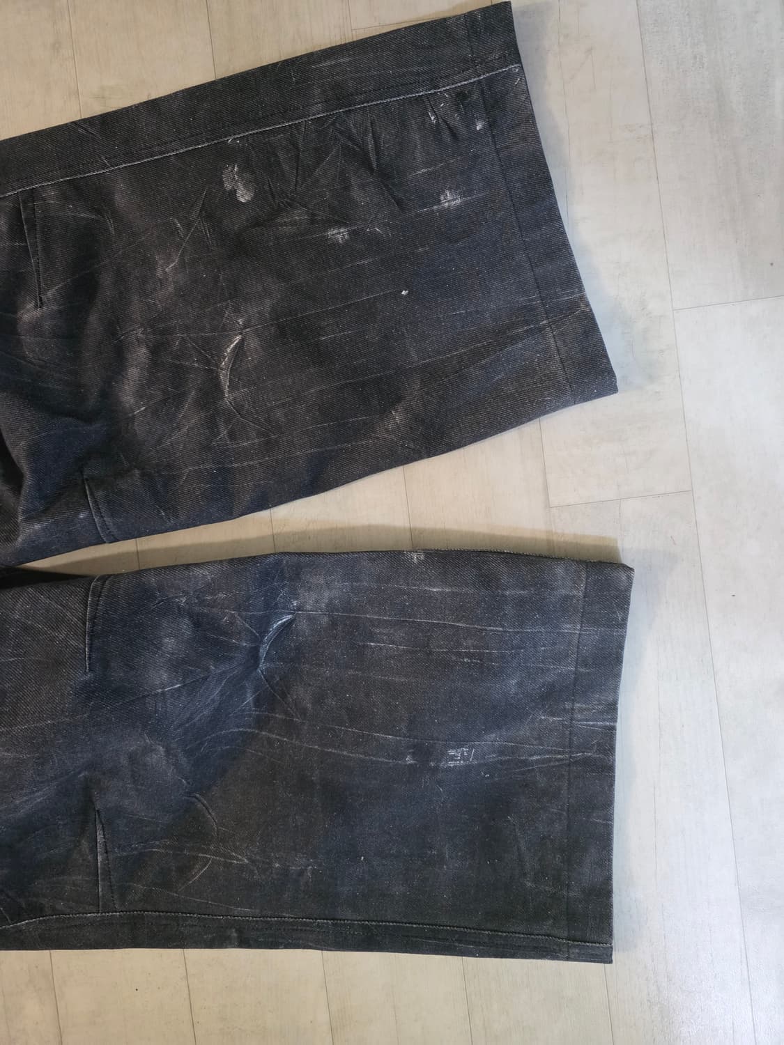 앤더슨벨 포 데님 레더 프린티드 카고 팬츠 29 상품이미지3