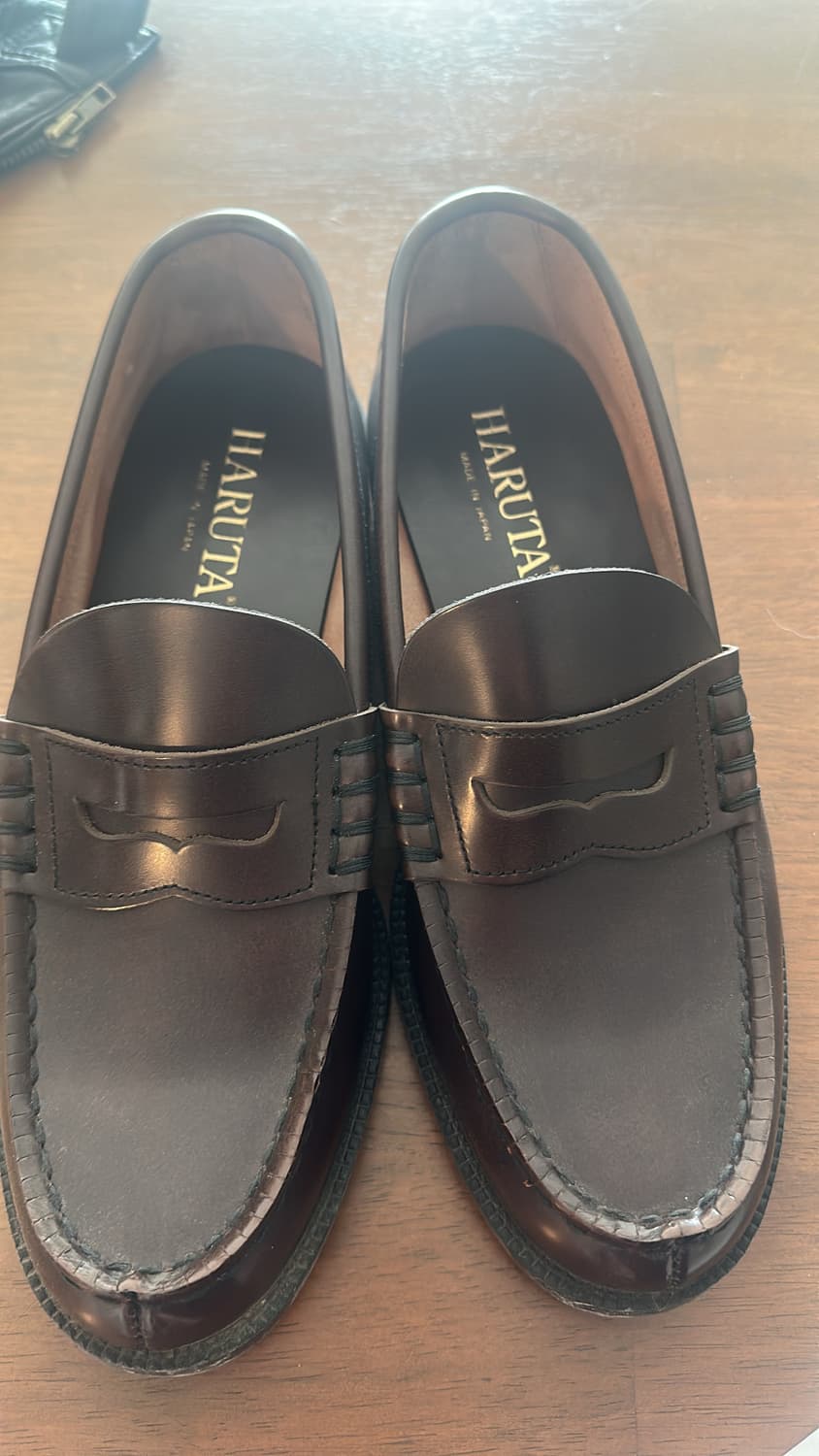 하루타 페니로퍼 버건디 1회착 상품이미지1