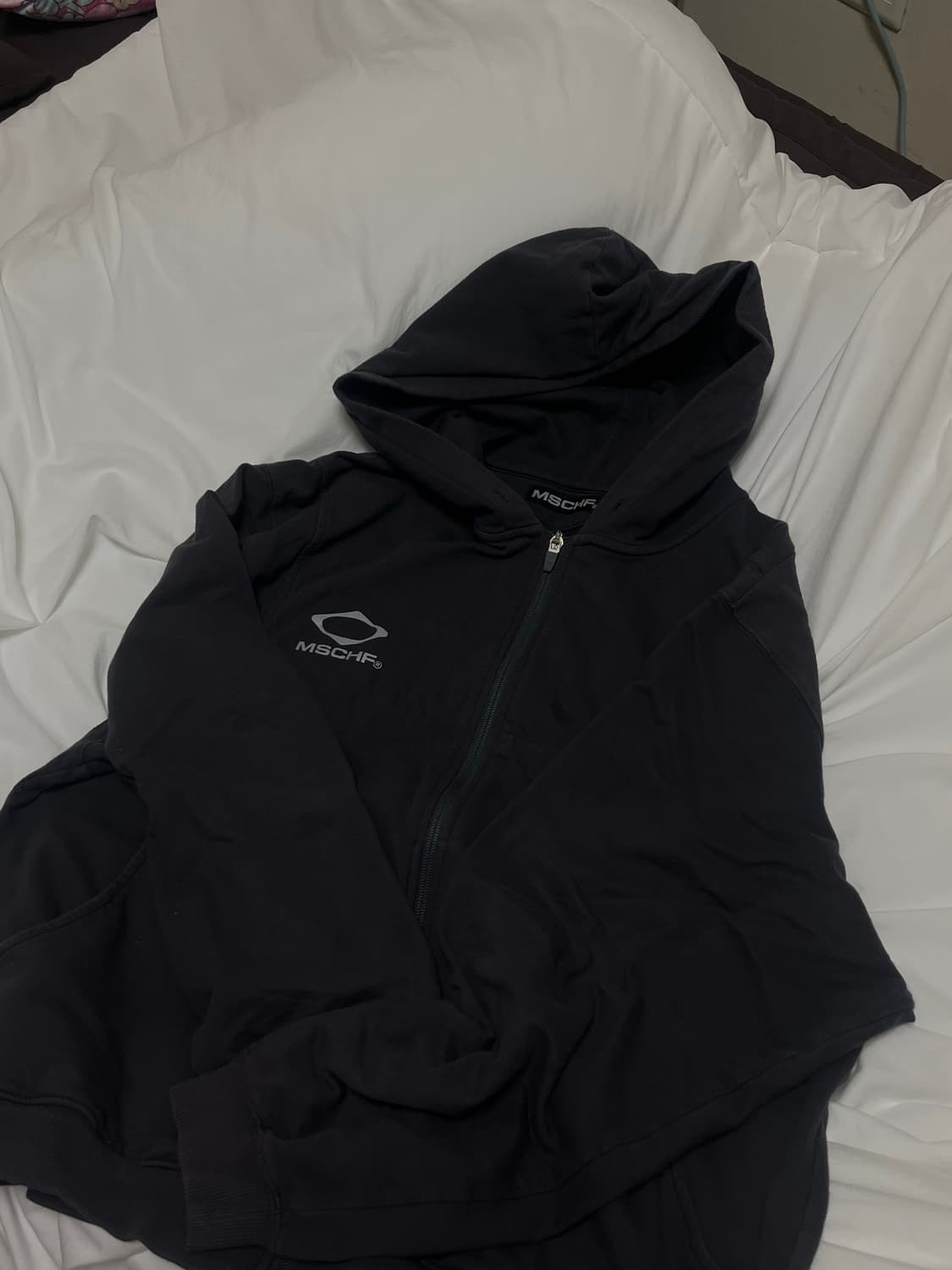 미스치프 롬버스 후드집업 상품이미지1