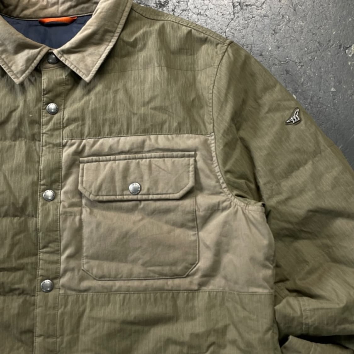 105 헨리코튼 24FW 피그먼트 다운 셔츠  상품이미지2