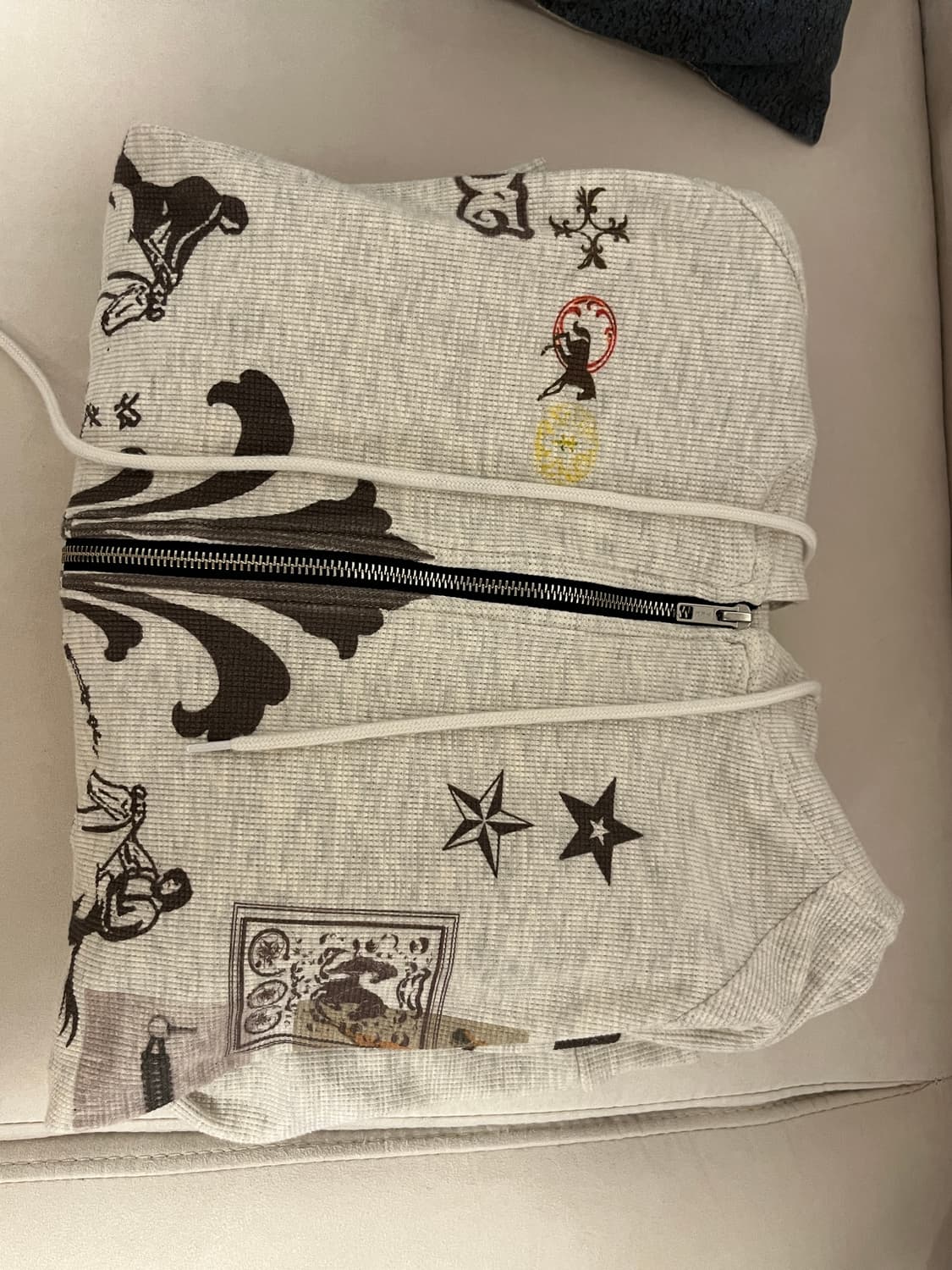 tmt 투머치택스 와플 후드집업 (제니 후드집업) 상품이미지4